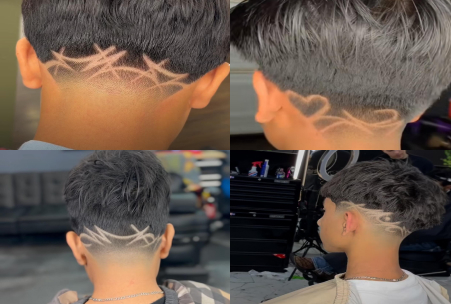 Custom haircut design