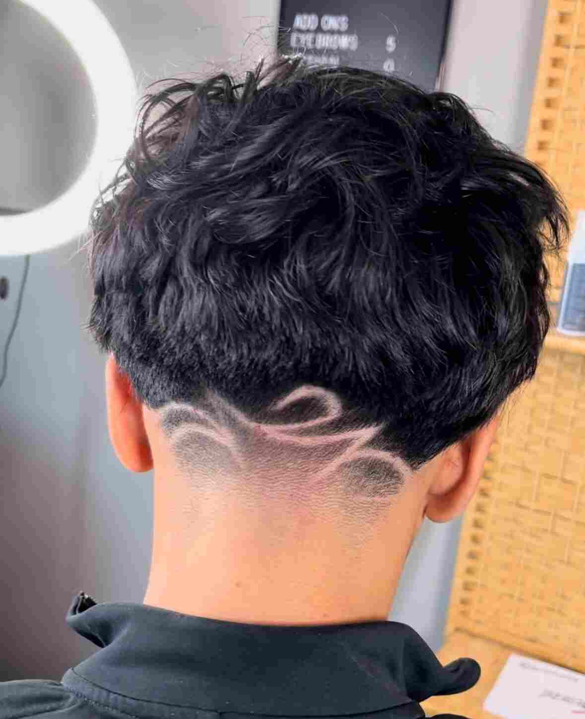 Custom haircut design